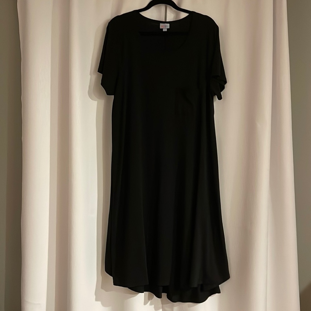Black tee shirt dress
